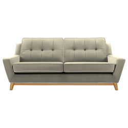 G Plan Vintage The Fifty Three Large 3 Seater Sofa Bobble Ash